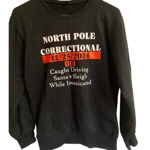 UGLY SWEATER Size M Sweatshirt Christmas Warm Cozy Party